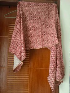 Beautiful Red Floral Print Kurta set
