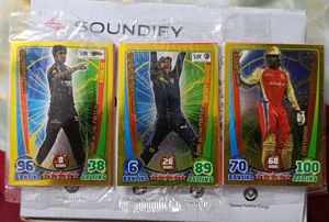 Topps 2012 Cricket Attax (3 packs)