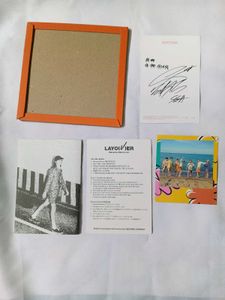 BTS CD,Polaroid,Suga postcard layover inclusions