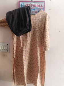 kurti with lagging