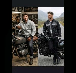 Double Sided Harbor Club Bomber Jacket