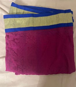 Magenta Handloom Dupatta