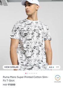 Puma Men's Comic Print T-Shirt