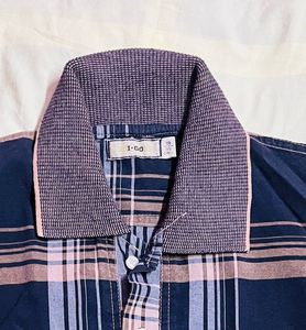 Men's Plaid Polo T-Shirt
