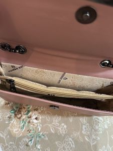Brand New Stylish MK Print Chain Shoulder Bag