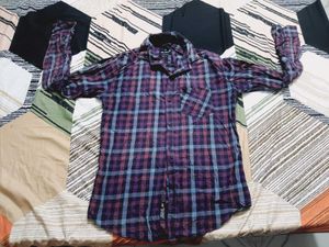 Men's Plaid Long Sleeve Shirt