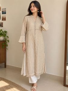 Off White Straight Kurta