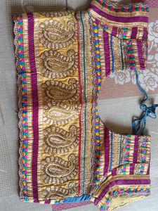 Embroidered Silk Blouse