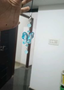 Y2K butterfly phone charm
