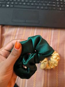 Set of 2 Satin Scrunchies