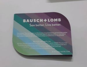BAUSCH+LOMB Daily Disposable Lenses
