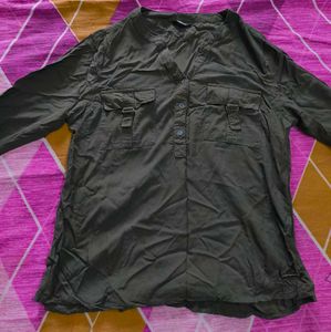 Stylish Women's Olive Green Top
