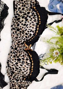 Leopard Print Lingerie Set