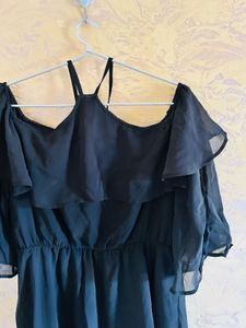 Women's Off-Shoulder Ruffle Dress