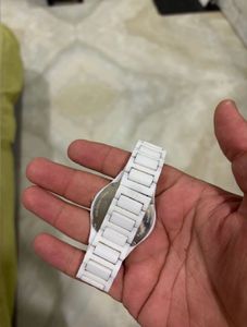Titan White Ceramic Watch
