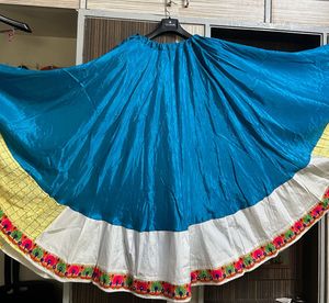 Beautiful Blue Ethnic Skirt