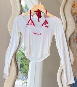 White Long Sleeve Top