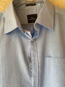 Park Avenue Slim Fit Blue Shirt