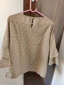 5 Teal V-Neck Wrap Tops