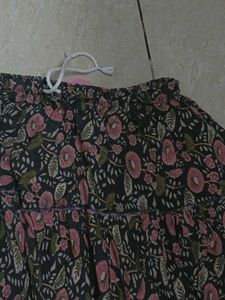 Boho Floral Maxi Skirt