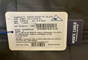 Monte Carlo Winter Jacket FS (Black)