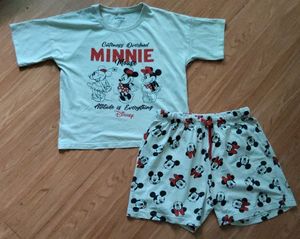 Cute Minnie Mouse Pajama Set