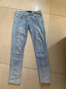 Light Wash Slim Fit Jeans