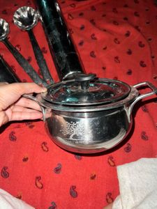 Stainless Steel Cooking Pot with Lid