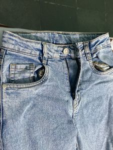 Light blue Cargo Jeans