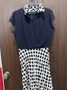 Ladies Navy Blue Dress