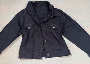 Stylish Black Denim Jacket