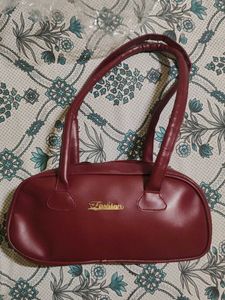 Cherry red handbag