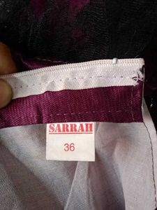 Elegant Ethnic Gown only chain damage