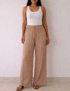Wide Leg Beach trouser