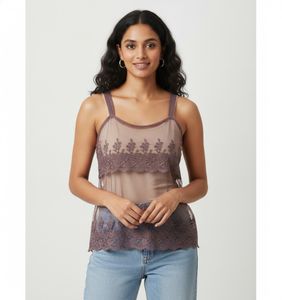 Lace Detail Tank Top