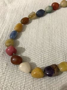 Natural Precious Stones Necklace