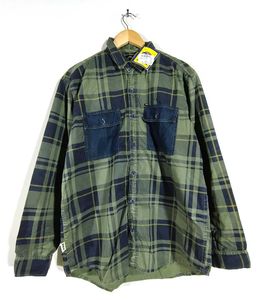 Olive And Navy Blue Shirt (Men's)