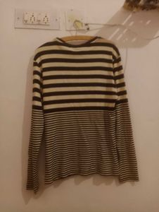 Striped Long Sleeve Top
