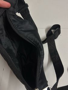 Black Waist Bag Unisex