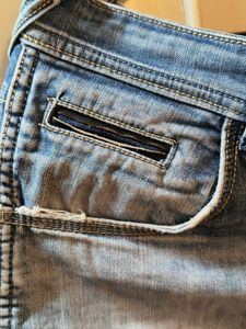 Light Wash Denim Jeans