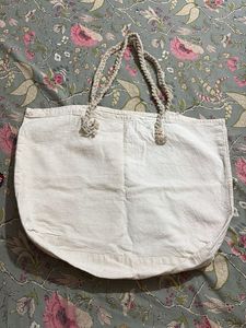 Boho Paisley Print Tote Bag