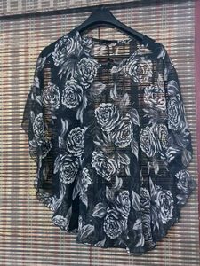 Chic Floral Sheer Top