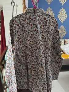Men's Floral Print Shirt