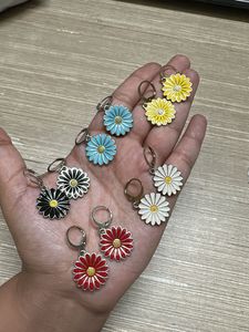 sunflower summer earrings in five colors never use