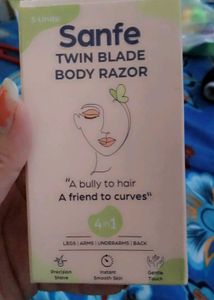 Sanfe Twin Blade Body Razor - 5 Units