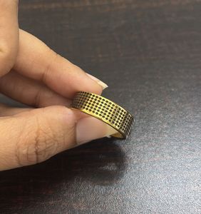 Gold Textured Ring