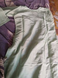 Elegant Light Green Embroidered Kurta