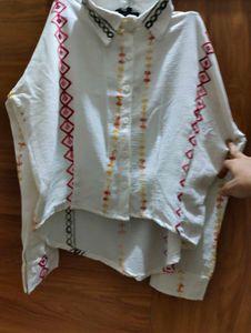 White Embroidered shirt