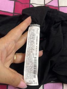 Zara Black Crop Top