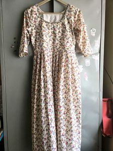 Floral Print Maxi Dress